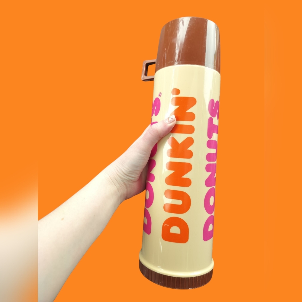 Vintage Vintage 80's 10oz Dunkin Donuts Thermos
